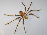Medium 'Gold' Style Christmas Spider Ornament